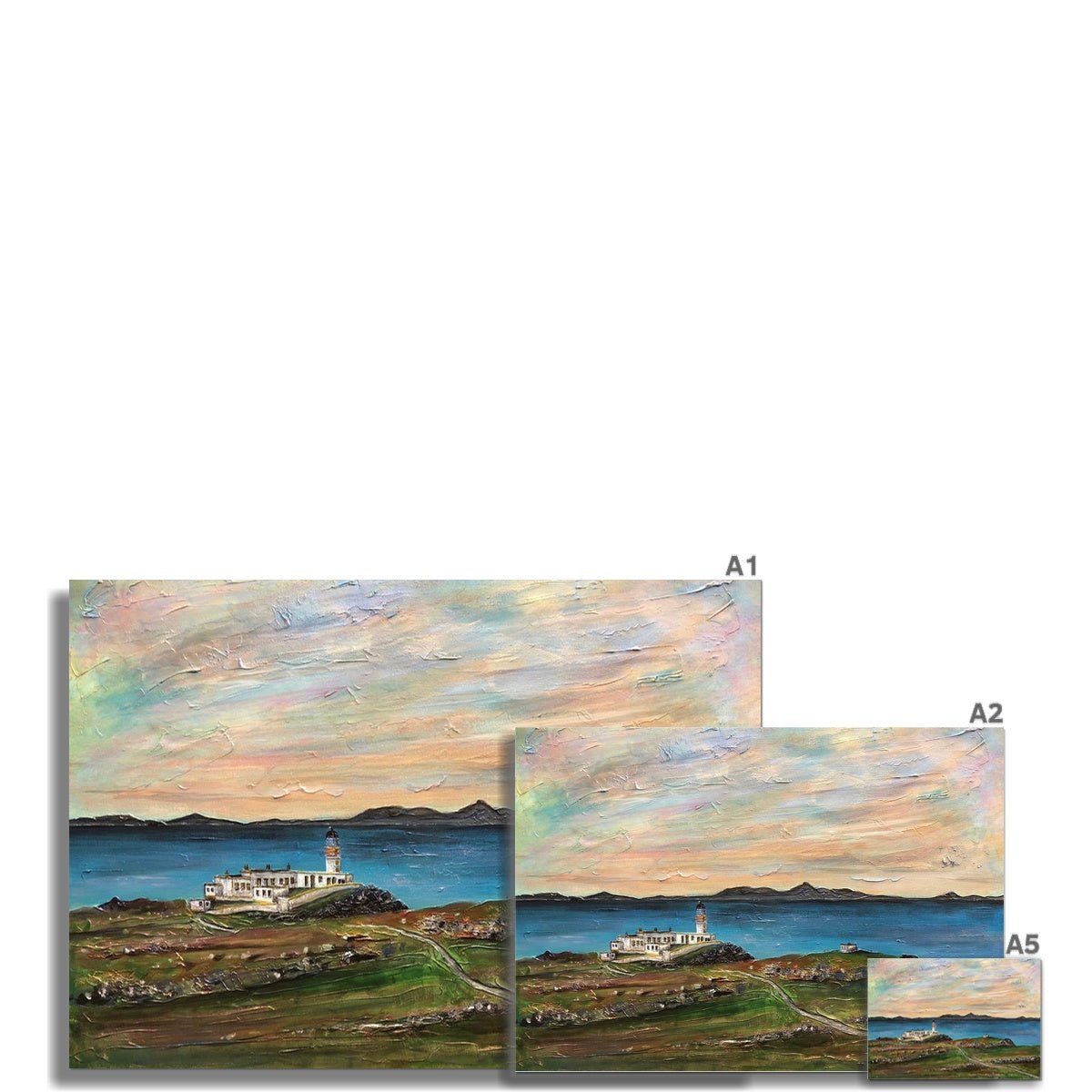 Neist Point Skye Painting Scotland | Signed Scottish Fine Art Prints