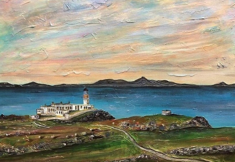 Neist Point Skye Scottish Landscape Painting