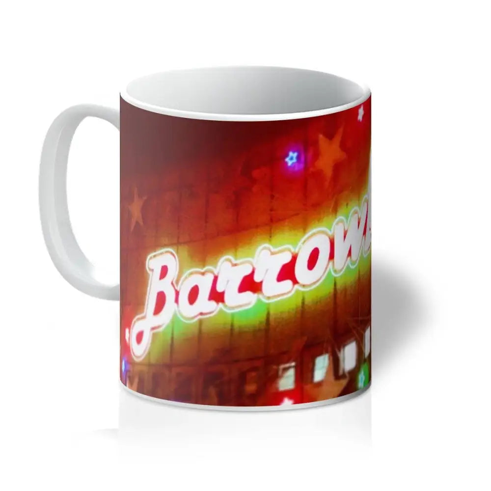 A Neon Glasgow Barrowlands Ceramic Art Mug