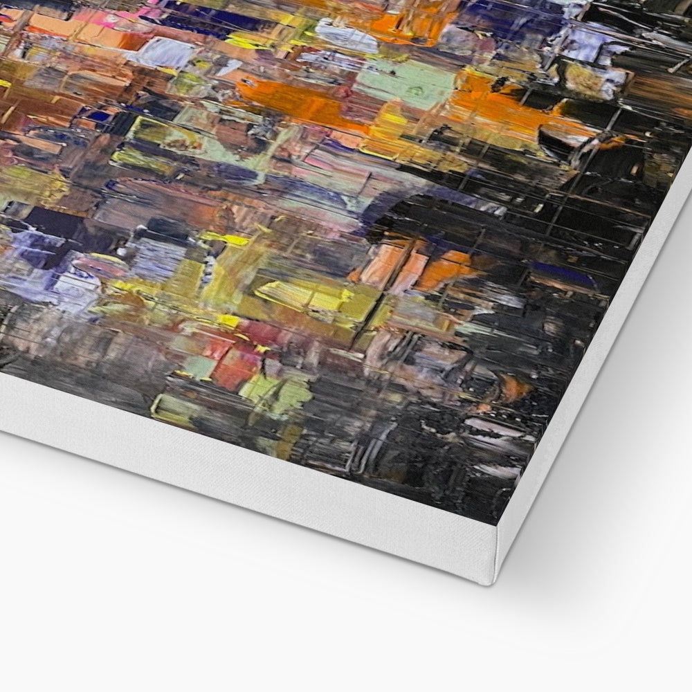 Never Enough Abstract Painting | Canvas Prints From Scotland