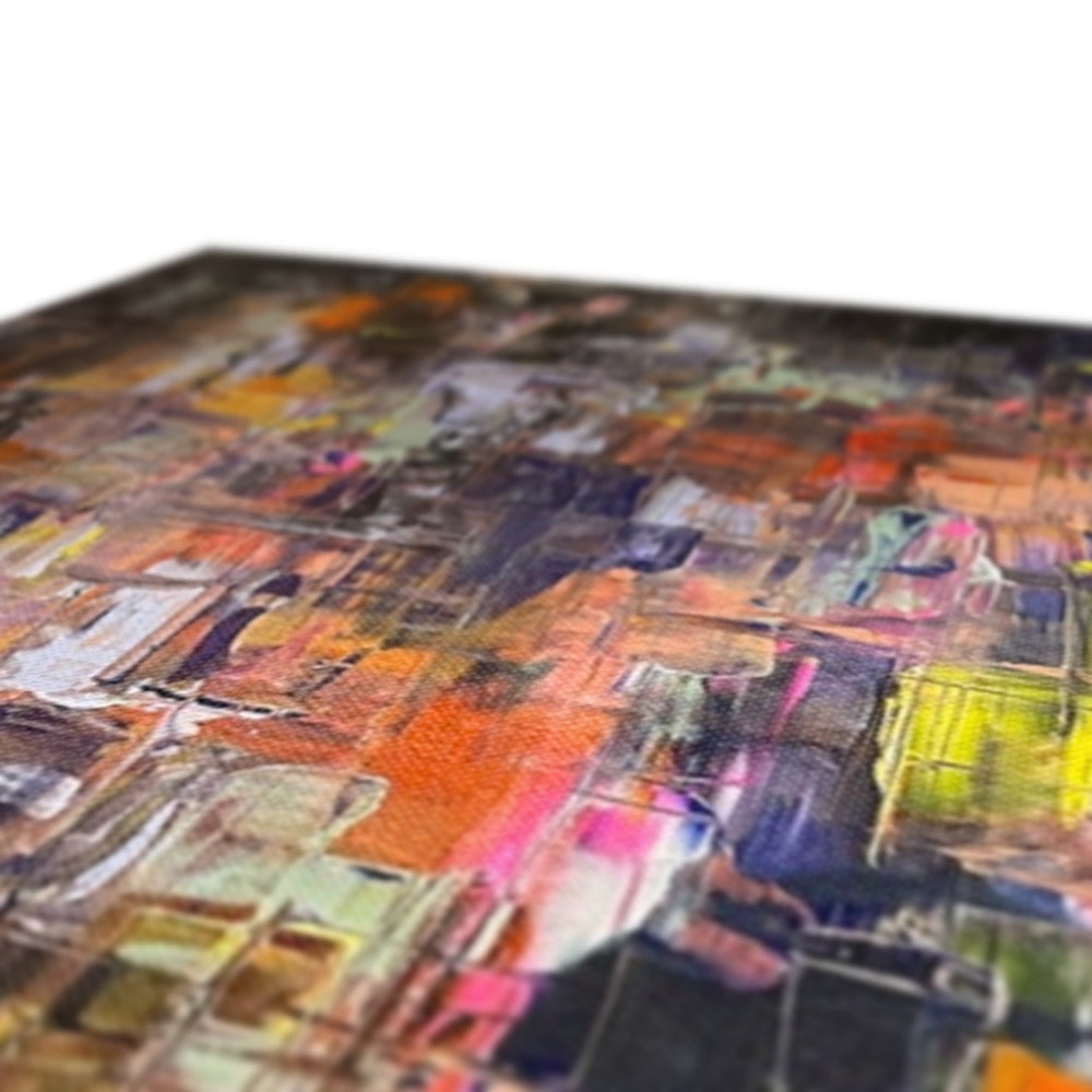 Never Enough Abstract Painting | Canvas Prints From Scotland