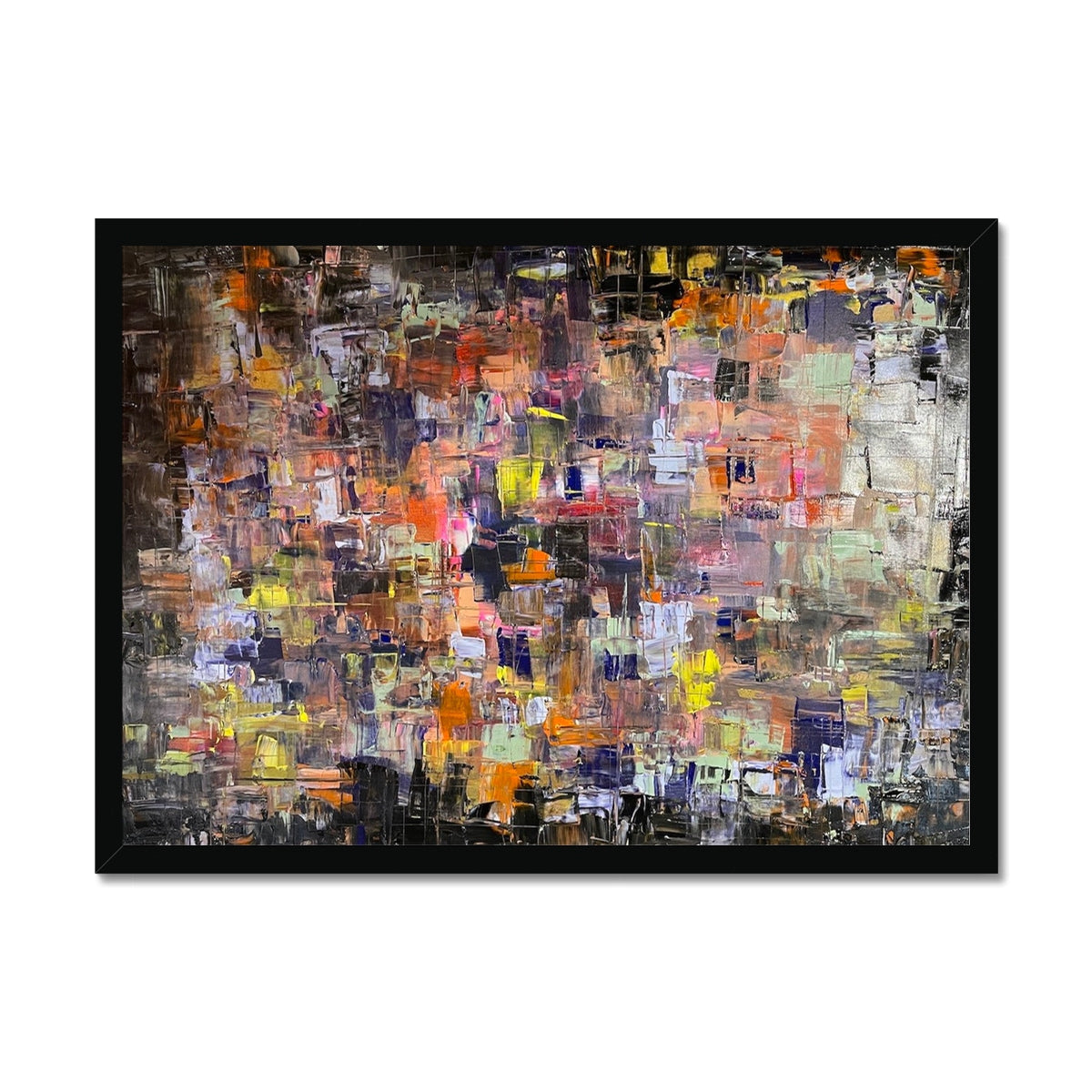 Never Enough Abstract Painting | Framed Prints From Scotland