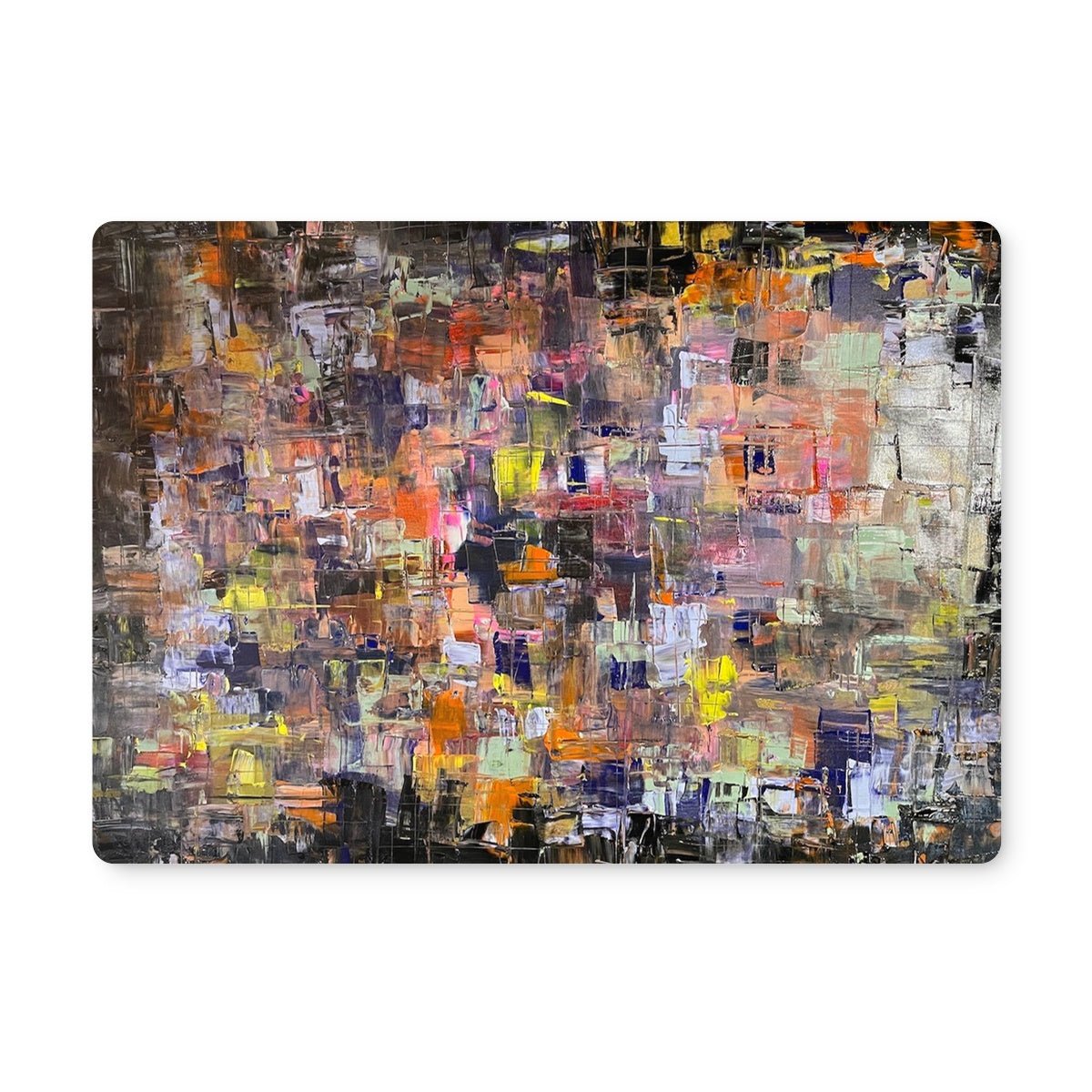 Never Enough Art Gifts Placemat-Placemats-Abstract & Impressionistic Art Gallery-4 Placemats-Paintings, Prints, Homeware, Art Gifts From Scotland By Scottish Artist Kevin Hunter