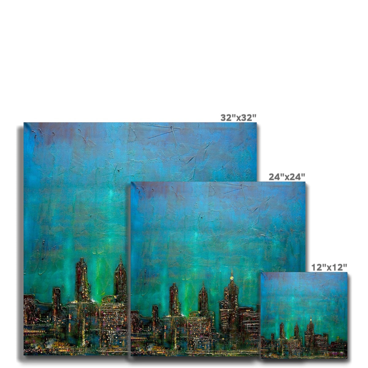 New York Nights Painting | Canvas From Scotland