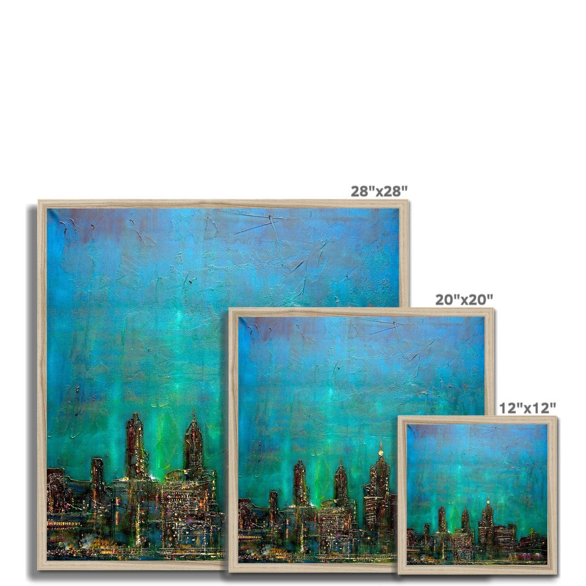 New York Nights Painting | Framed Prints From Scotland