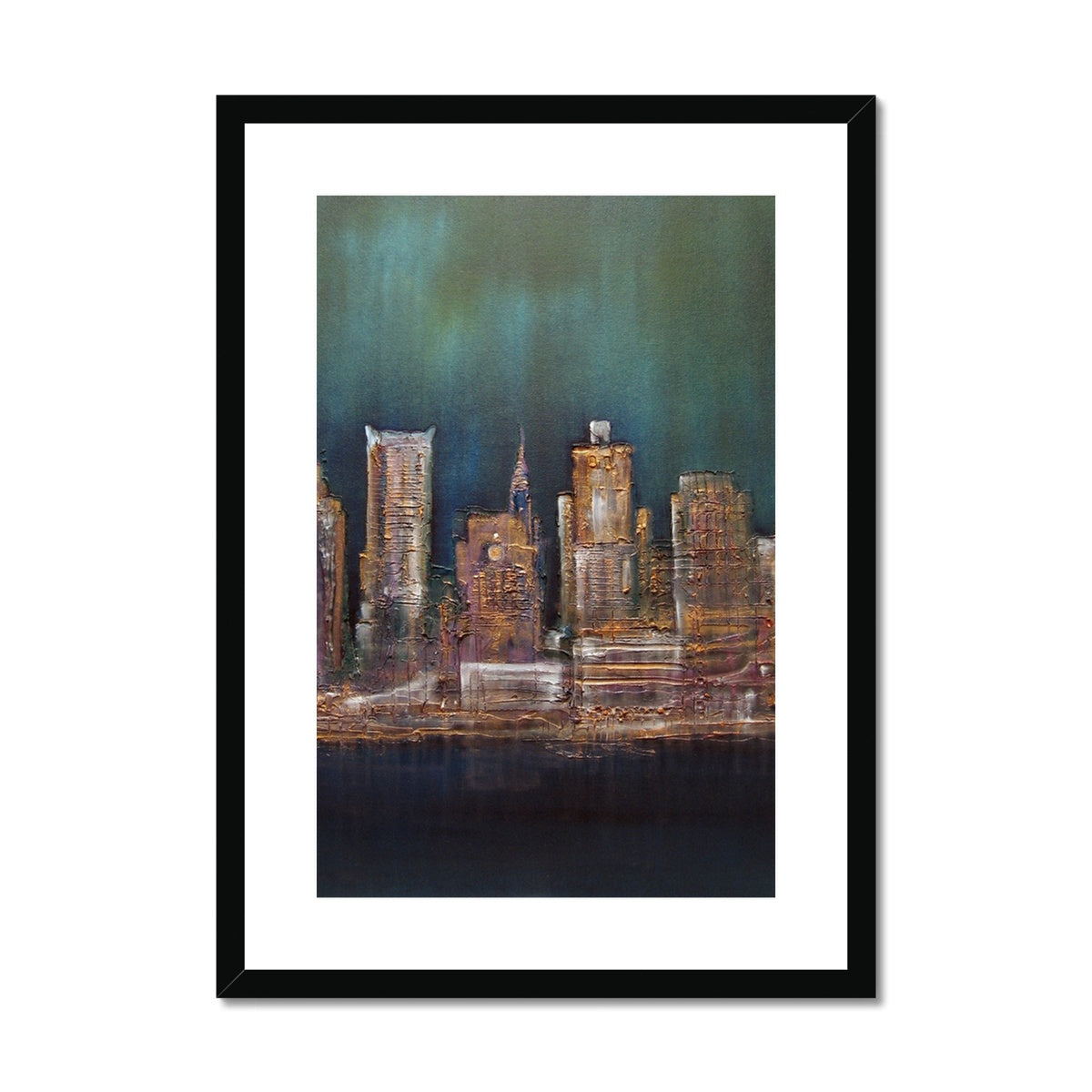 New York West Side Painting | Framed & Mounted Prints From Scotland