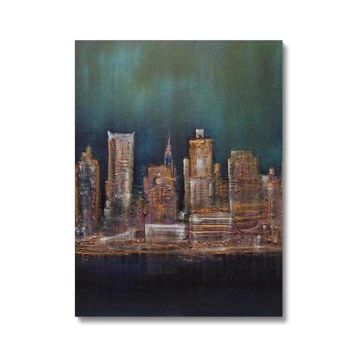 New York West Side Original Cityscape Painting on Canvas - World Art Gallery Scotland Worldwide Shipping Hunter Scottish Prints