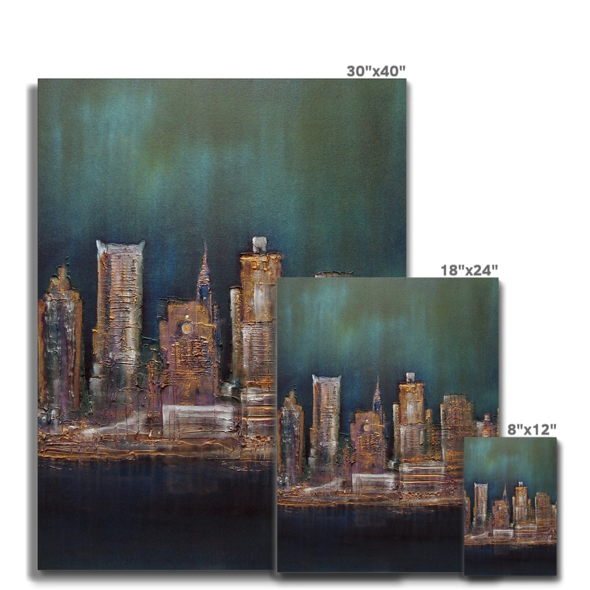 New York West Side Painting | Canvas From Scotland