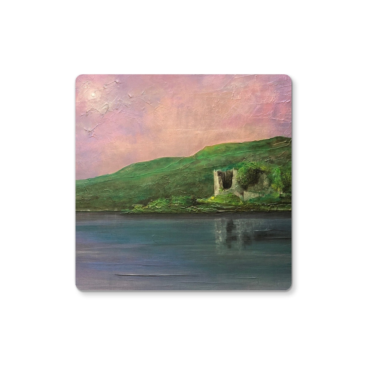 Old Castle Lachlan Art Gifts Coaster