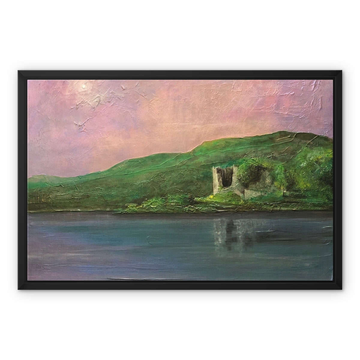 Old Castle Lachlan Painting | Framed Canvas Prints From Scotland