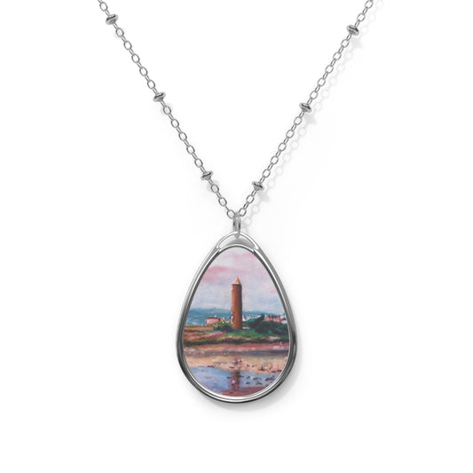 Pencil Point Largs Art Necklace | Scottish Art Gifts