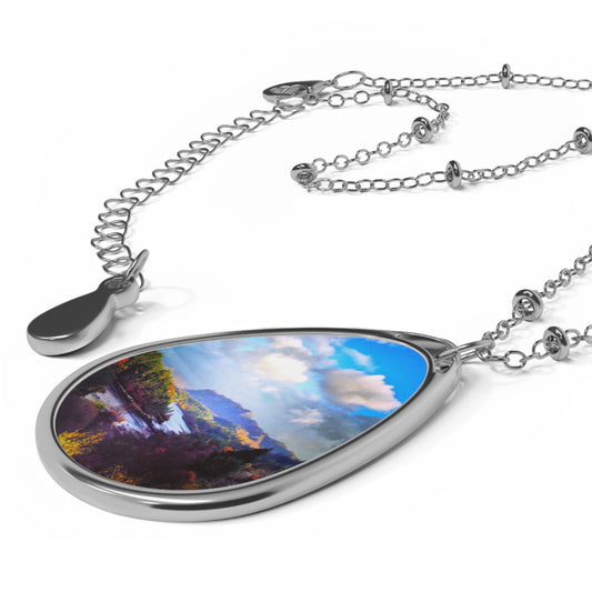 Plockton Art Necklace | Scottish Art Gifts