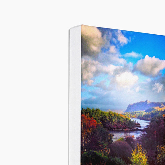 Plockton Eco Art Canvas Print | Scottish Art Gifts