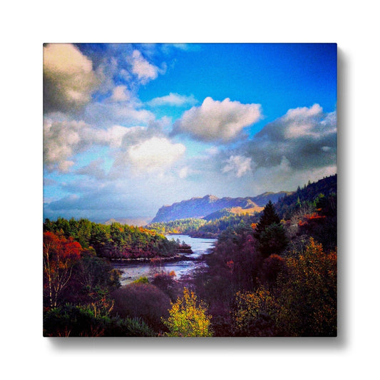 Plockton Eco Art Canvas Print | Scottish Art Gifts