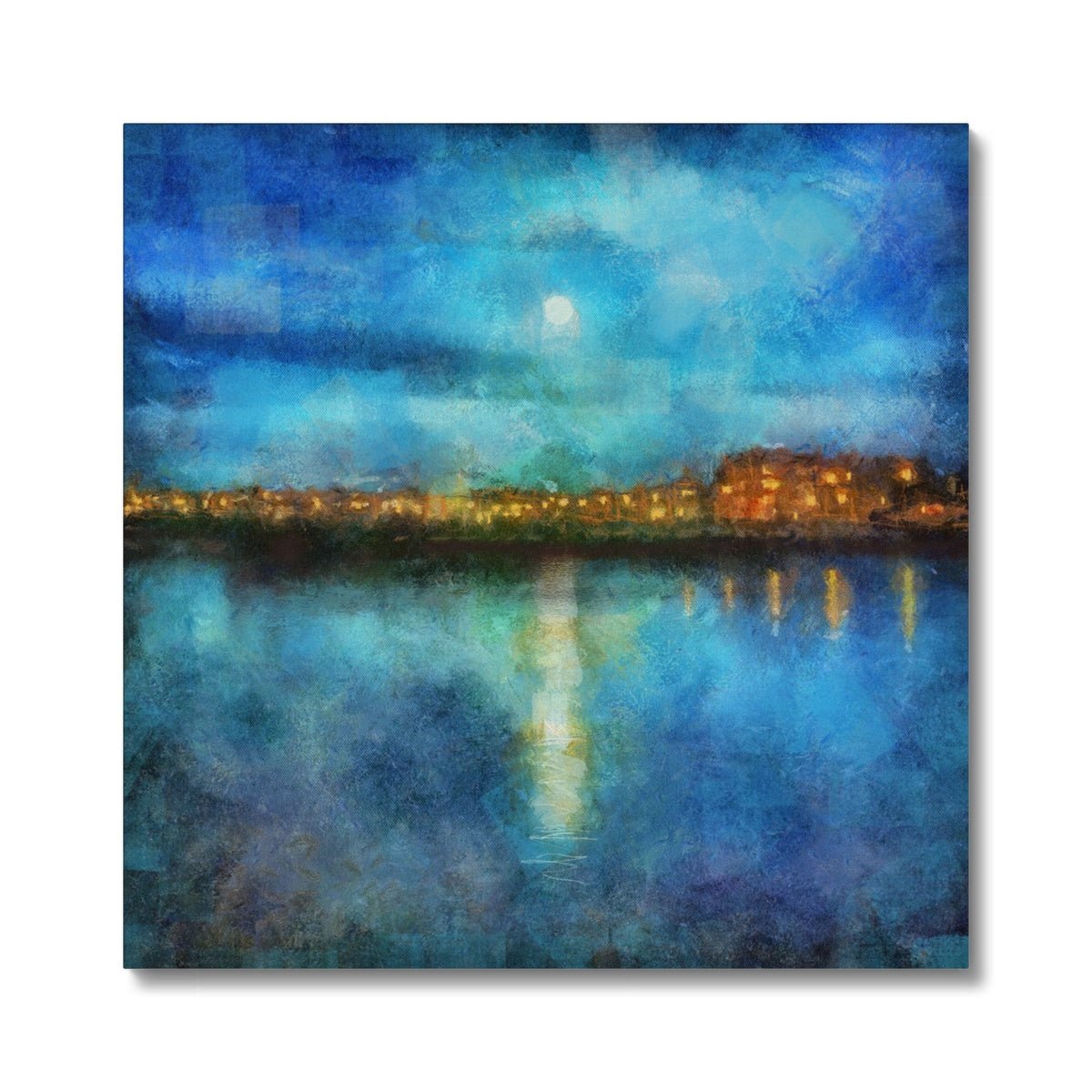 Portobello Moonlight Edinburgh Painting | Canvas Prints From Scotland