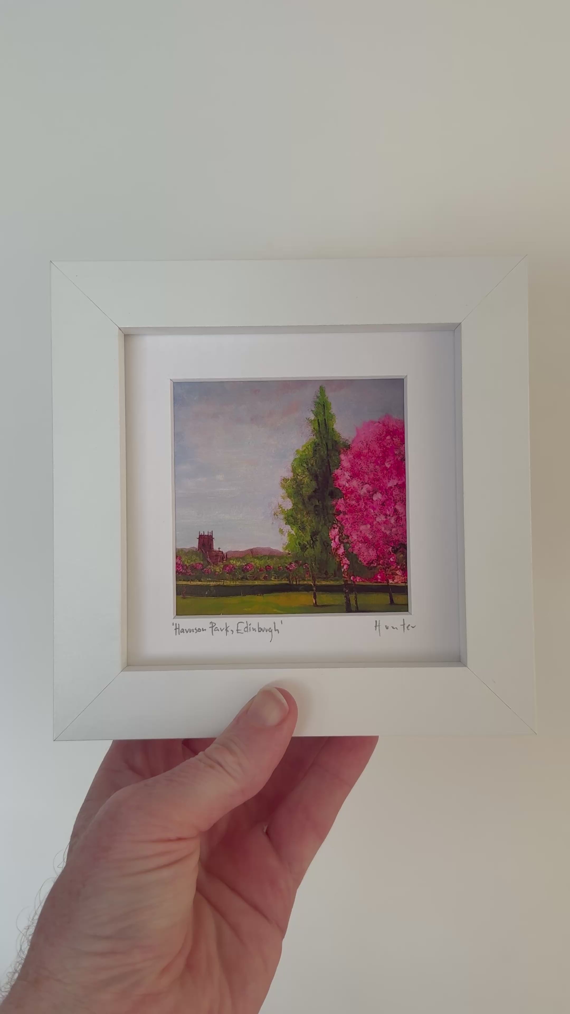 Scotland In Your Pocket White Frame 1