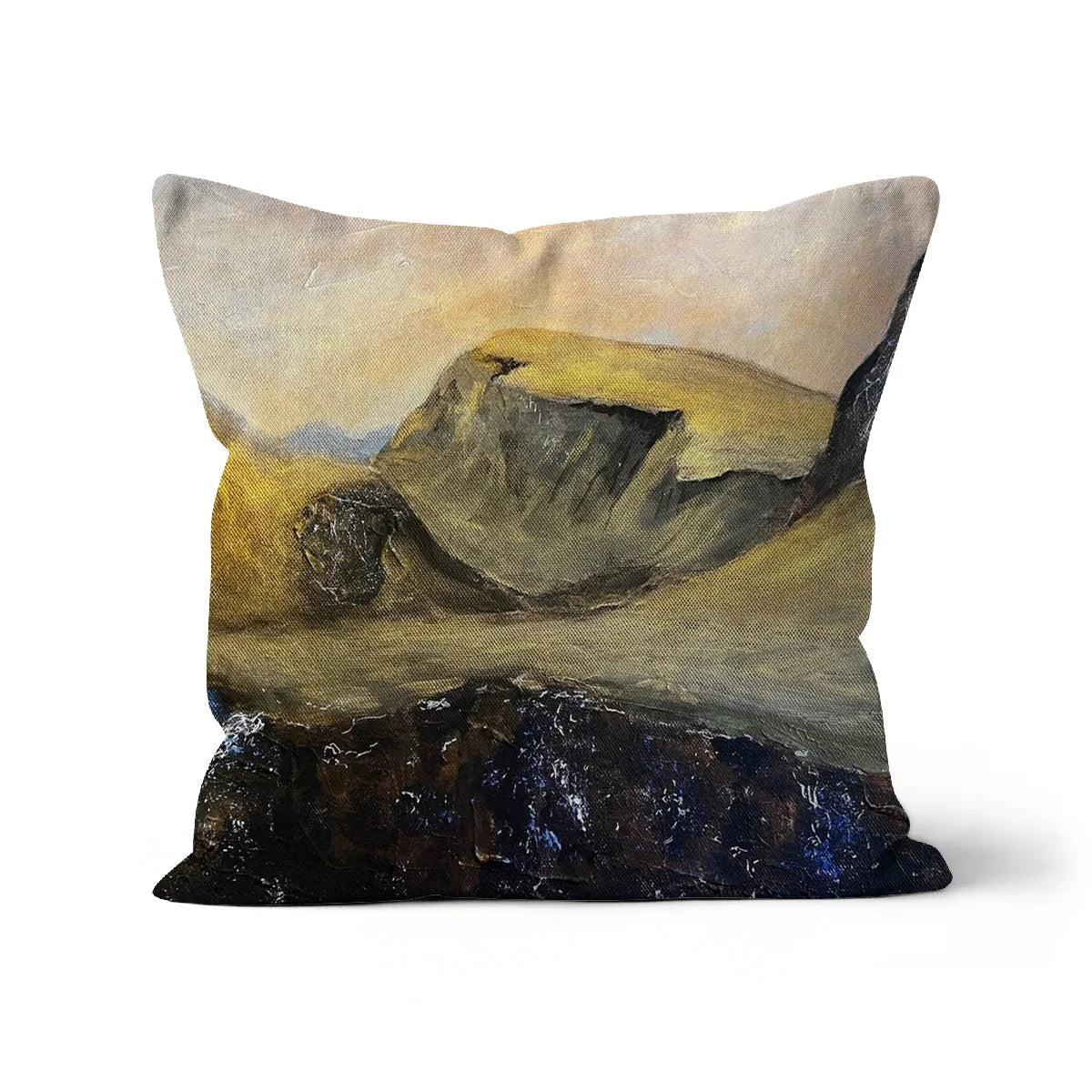 The Quiraing Cushion - Skye Art Gallery Scotland Worldwide Shipping Scottish Landscape Paintings and Prints