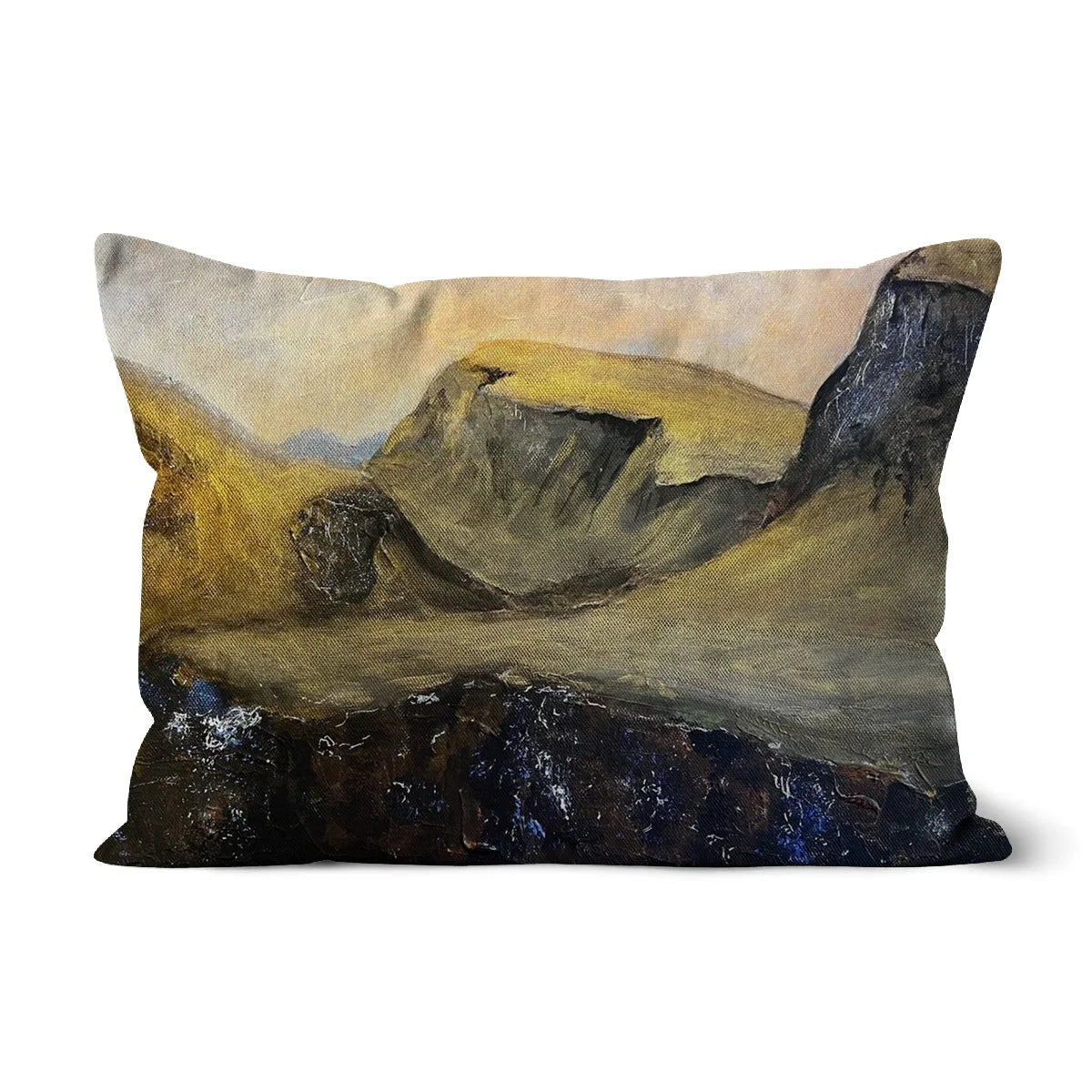 The Quiraing Cushion - Skye Art Gallery Scotland Worldwide Shipping Scottish Landscape Paintings and Prints