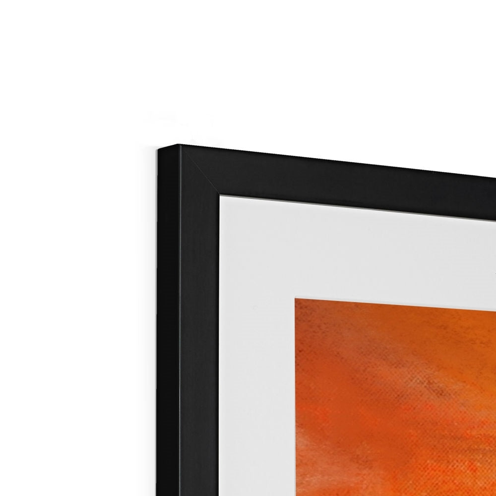 Red Moon Cuillin Framed & Mounted Print.