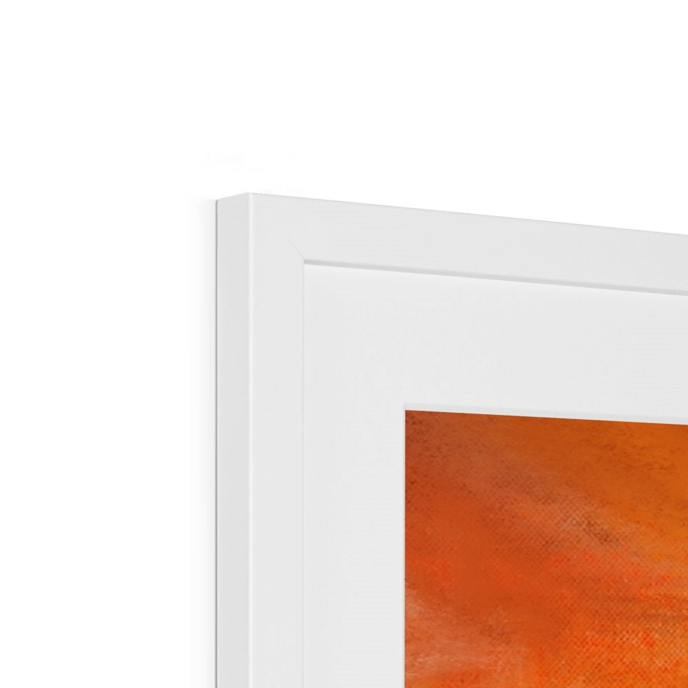 Red Moon Cuillin Framed & Mounted Print.
