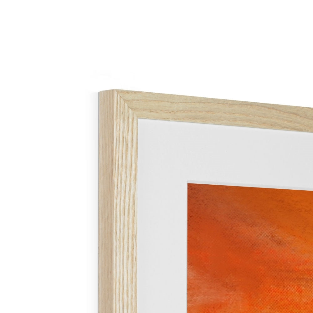 Red Moon Cuillin Framed & Mounted Print.