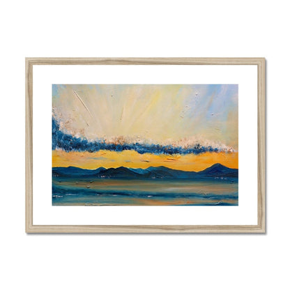 River Clyde From Skelmorlie Painting | Framed &amp; Mounted Prints From Scotland