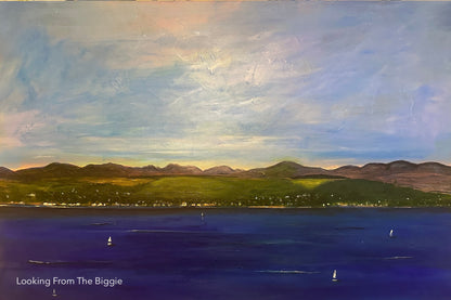 River Clyde Giclee Art Prints From Scotland-River Clyde Art Gallery