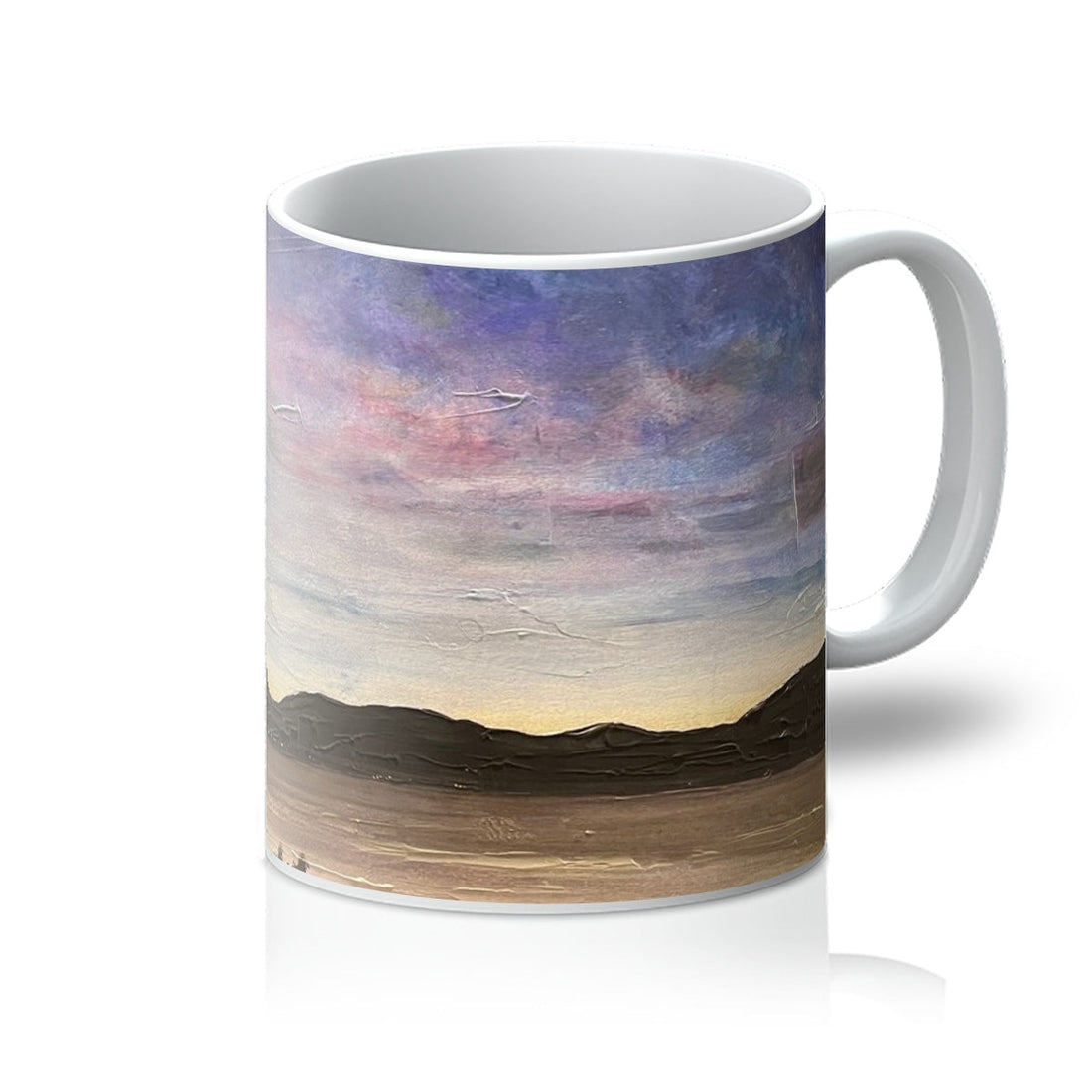 River Clyde Twilight Art Gifts Mug | River Clyde Art Gallery | Paintings, Prints, Homeware and Art Gifts From Scotland By Scottish Artist Kevin Hunter