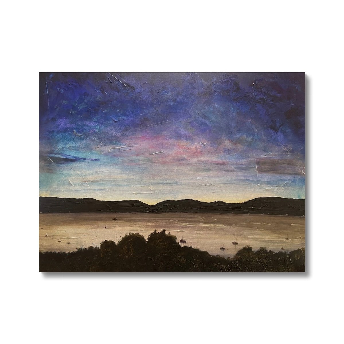 River Clyde Twilight Canvas