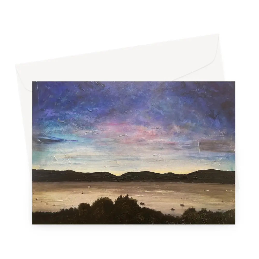 Kevin Scottish Artist Twilight Greeting Card