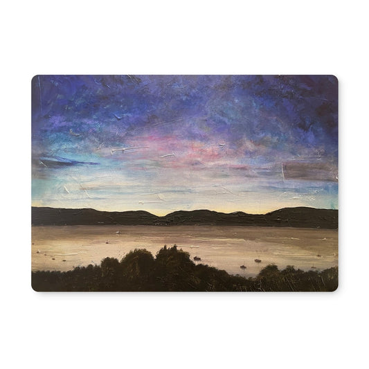 River Clyde Twilight | Scottish Art Gifts | Placemat