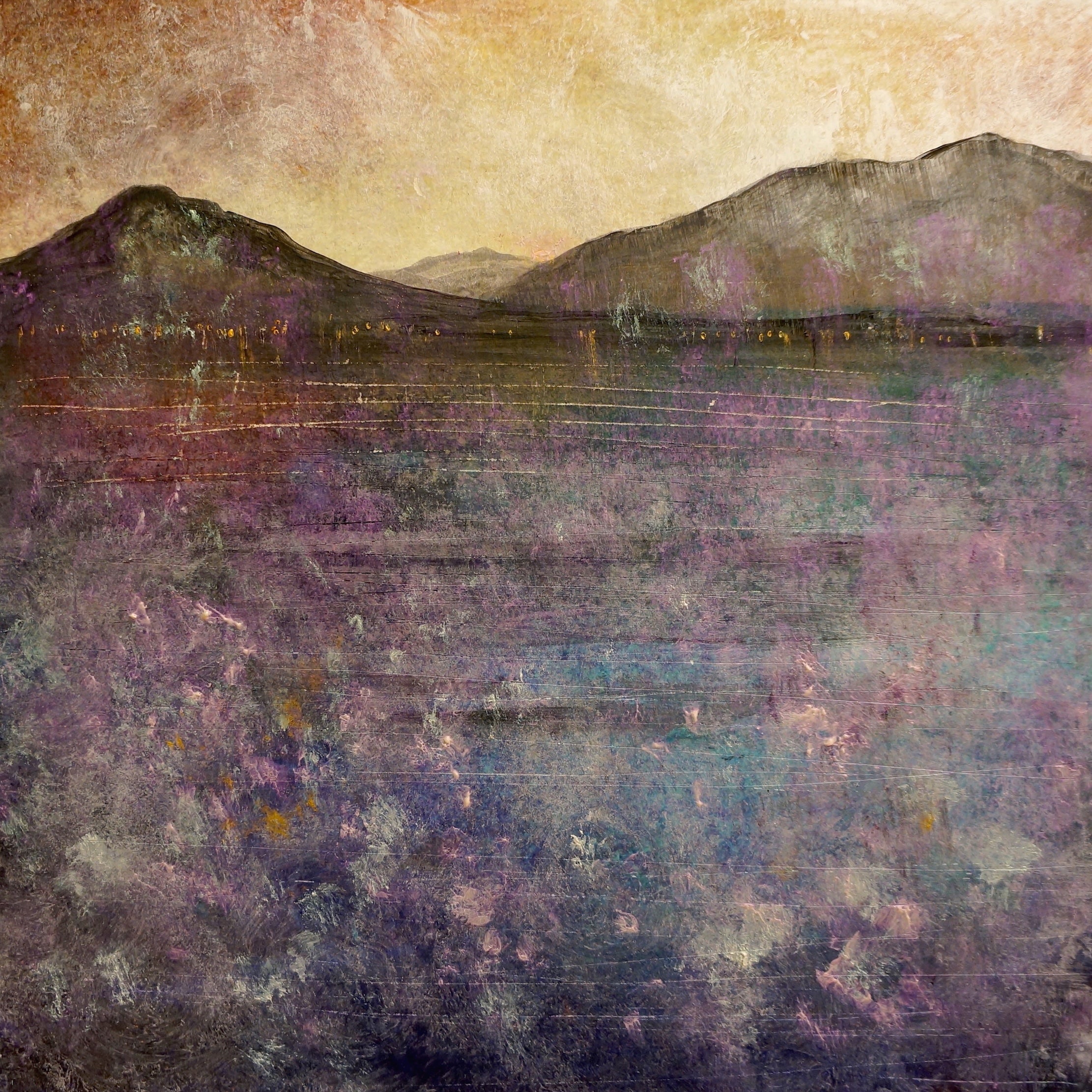 River Clyde Winter Dusk Art Prints.