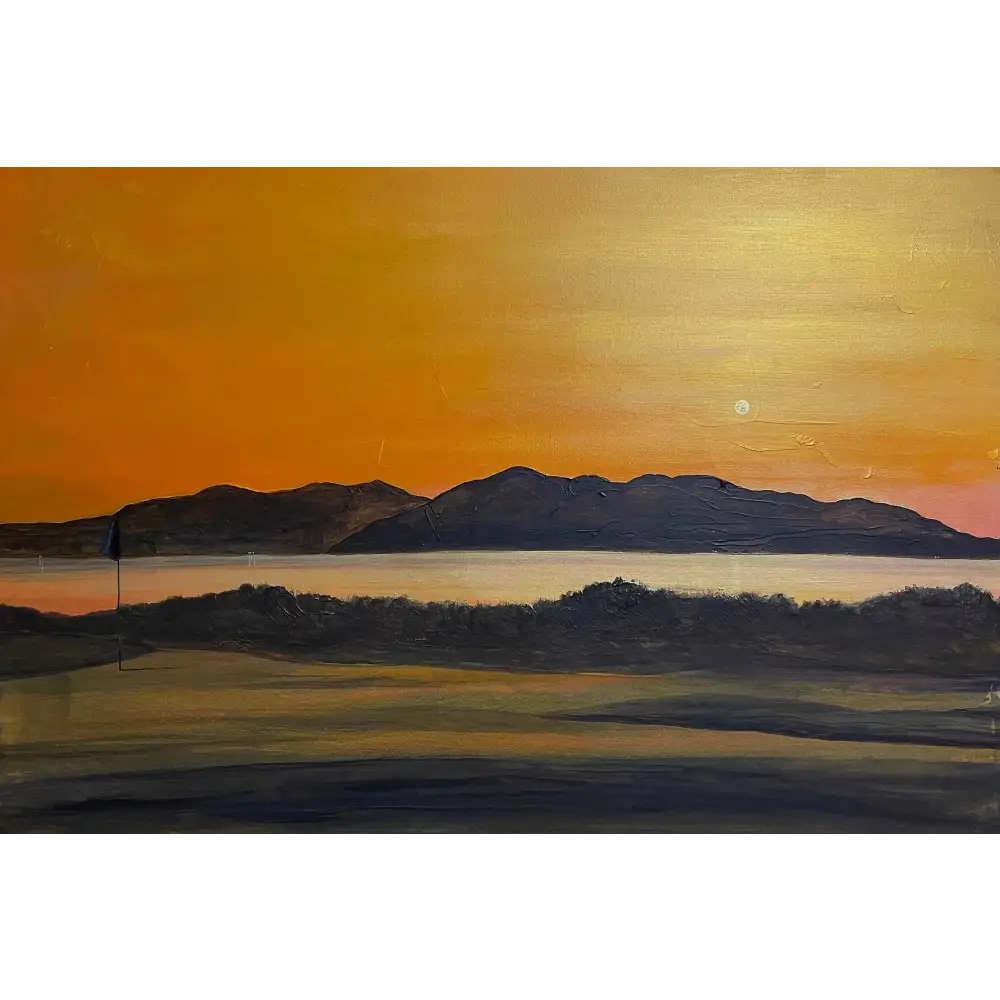 Royal Troon Gold Course - Scottish Statement Interior Wall Art - Arran Gallery Scotland