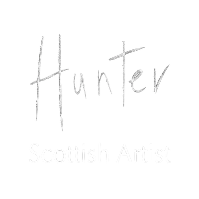 Hunter Scottish Landscape Paintings Logo