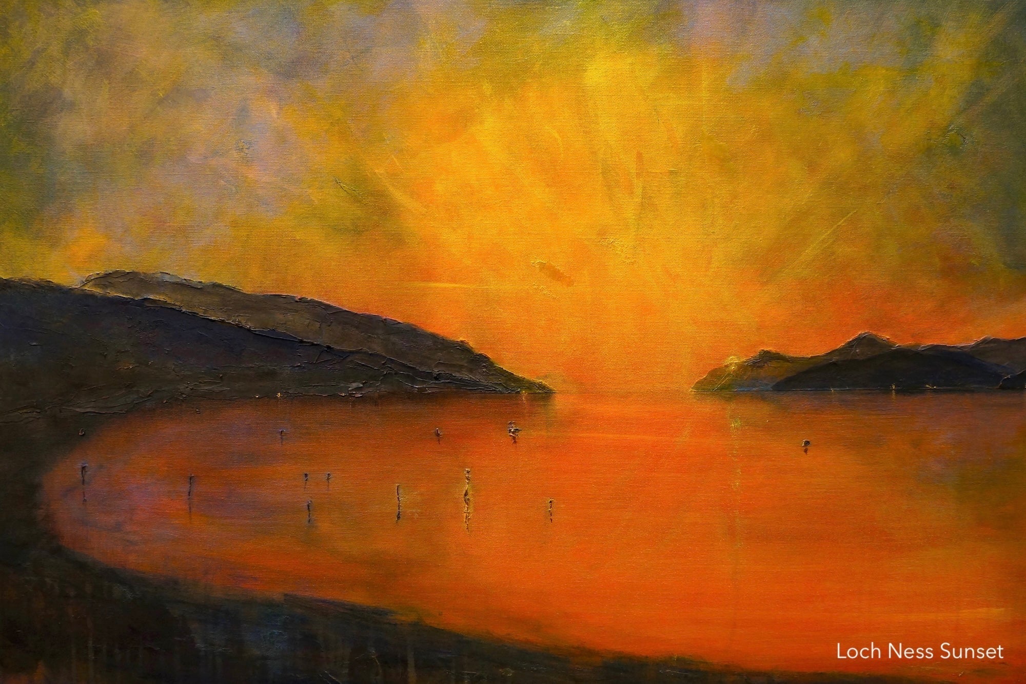 Scottish Loch Giclee Art Prints From Scotland-Scottish Lochs & Mountains Art Gallery