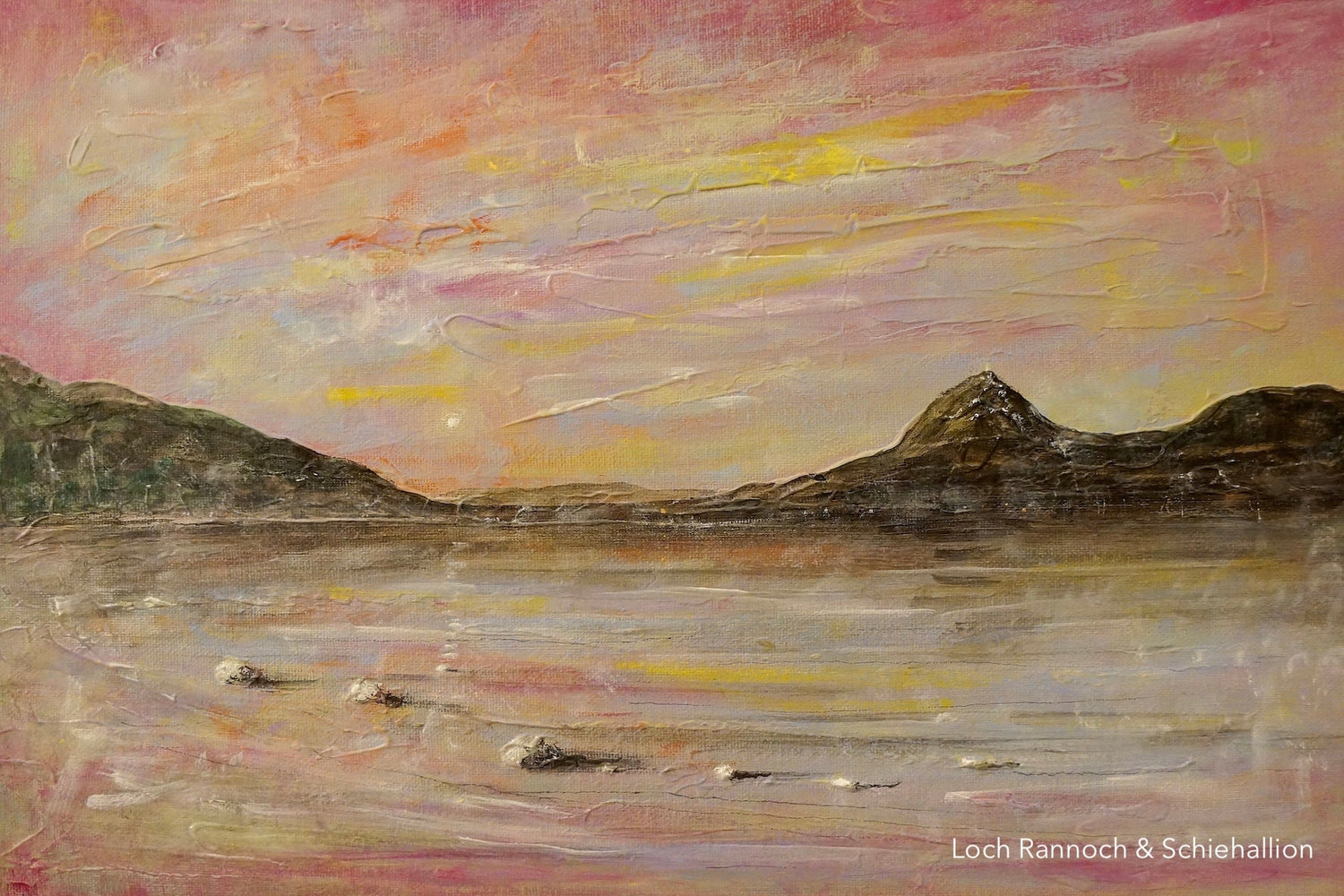 Scottish Mountain Giclee Art Prints From Scotland-Scottish Lochs &amp; Mountains Art Gallery