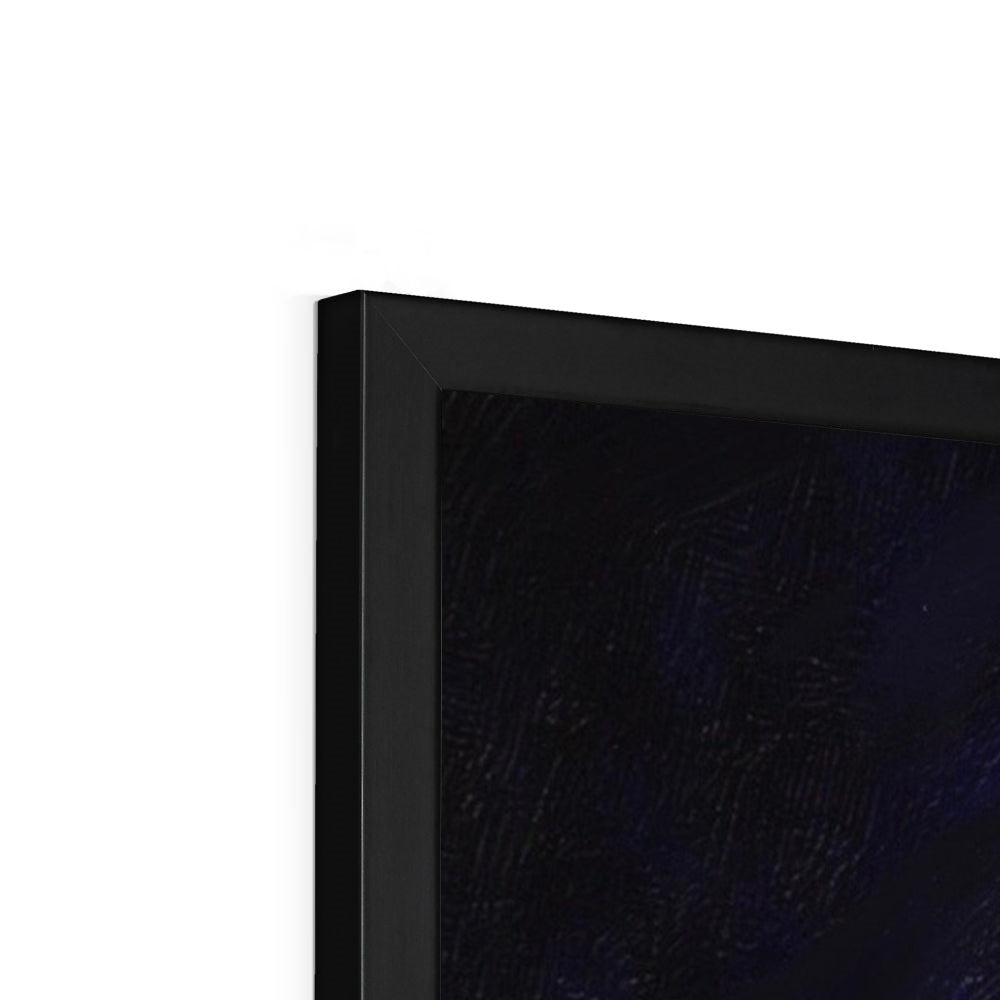 Scottish Paintings - ' A Moonlit Highland Wood ' Framed Print