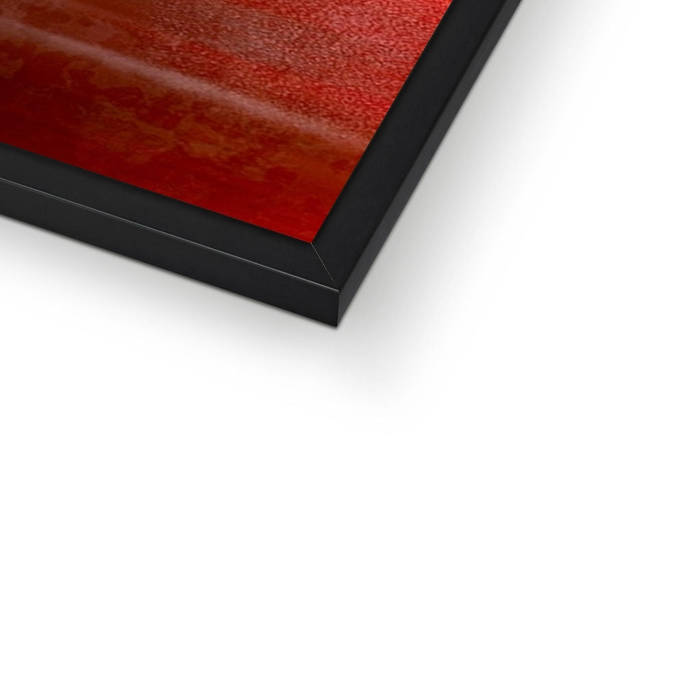 Scottish Paintings - ' Arran Sunset ' Framed Print
