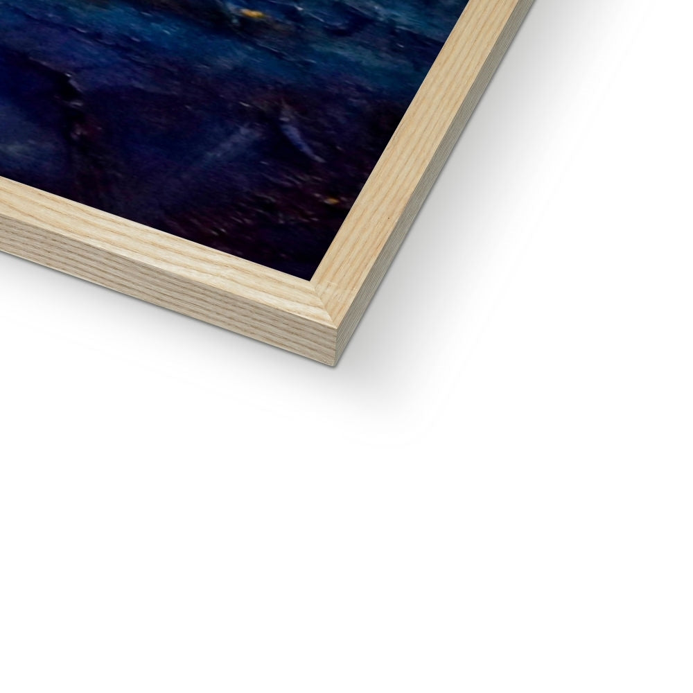 Scottish Paintings - ' Brodgar Moonlight Orkney ' Framed Print