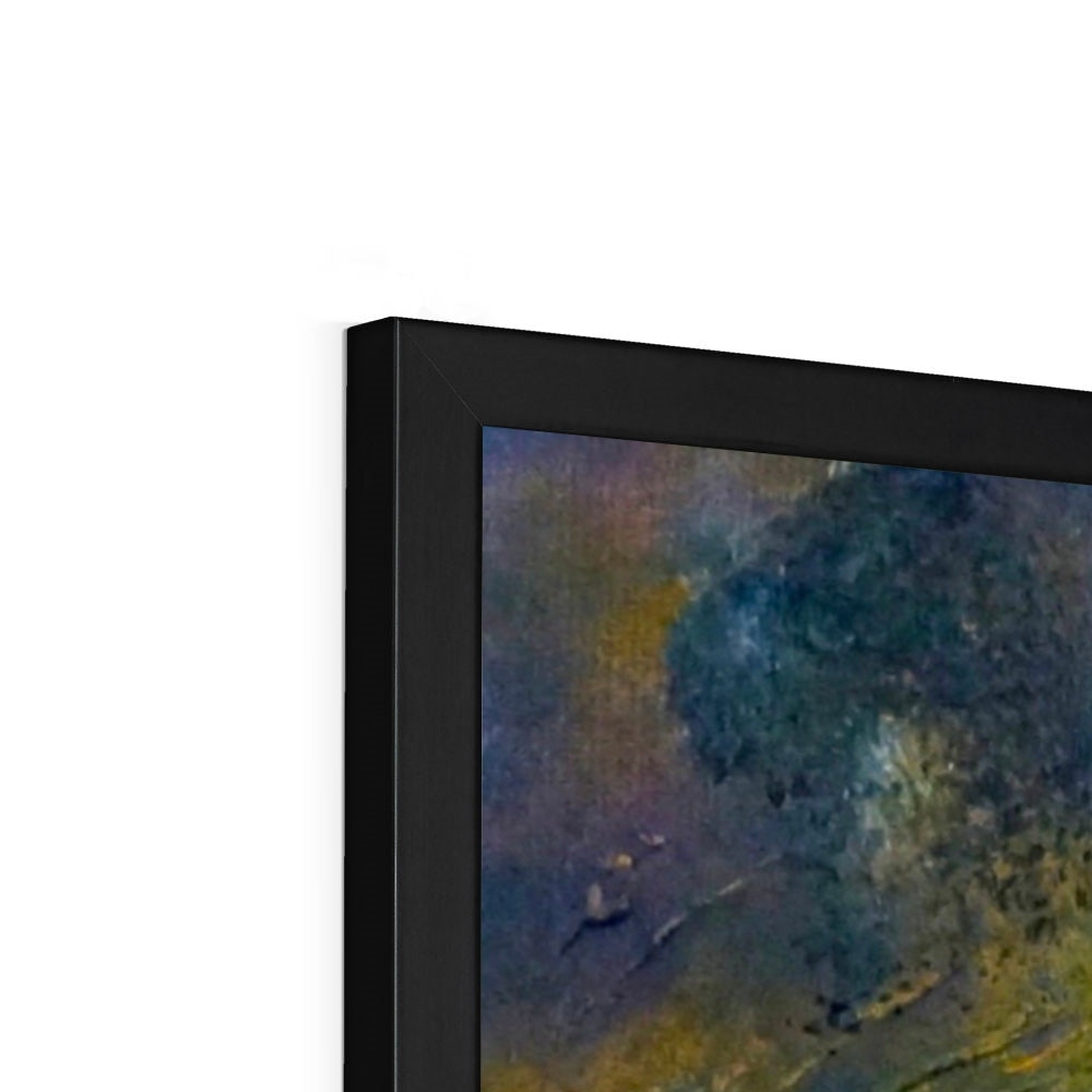 Scottish Paintings - ' Brodgar Moonlight Orkney ' Framed Print