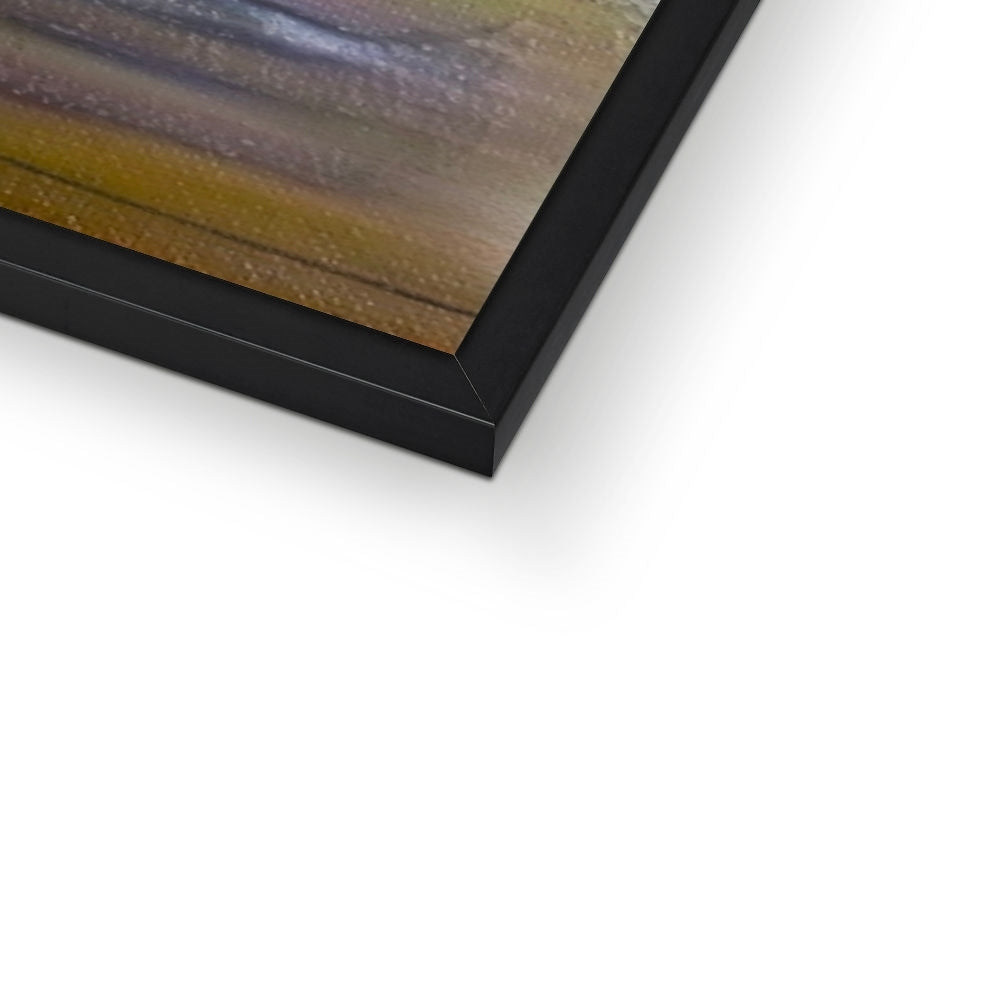 Scottish Paintings - ' Callanish Northern Lights ' Framed Print