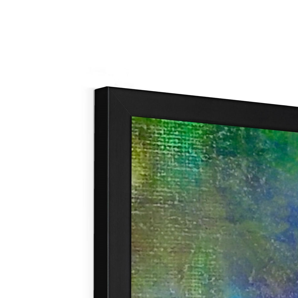 Scottish Paintings - ' Callanish Northern Lights ' Framed Print