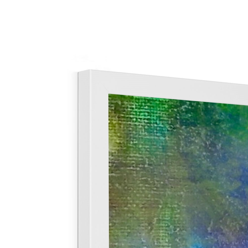 Scottish Paintings - ' Callanish Northern Lights ' Framed Print