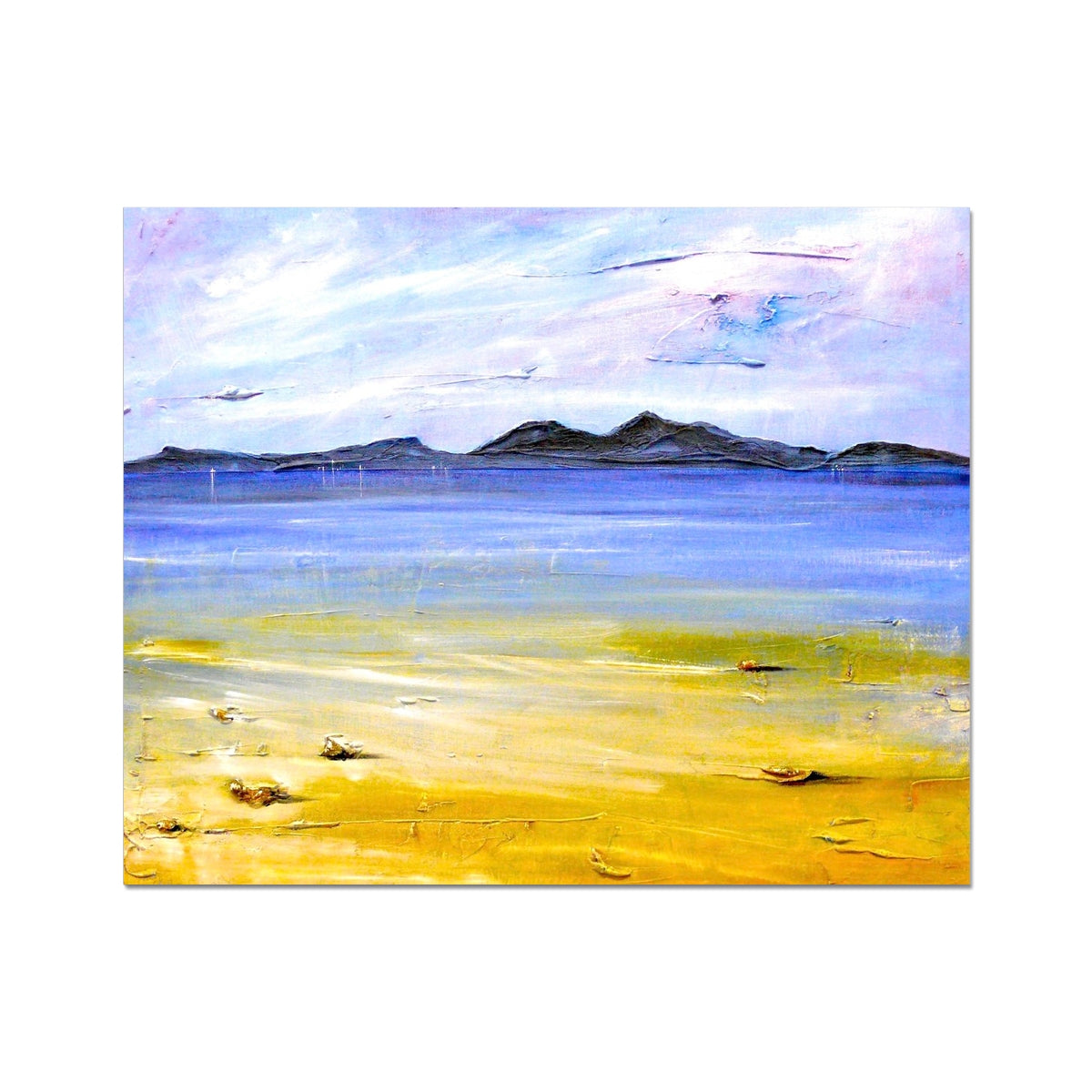 Scottish Paintings - ' Camusdarach Beach Arisaig ' Artist Proof Collector Print
