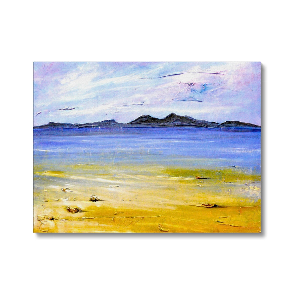 Scottish Paintings - ' Camusdarach Beach Arisaig ' Canvas