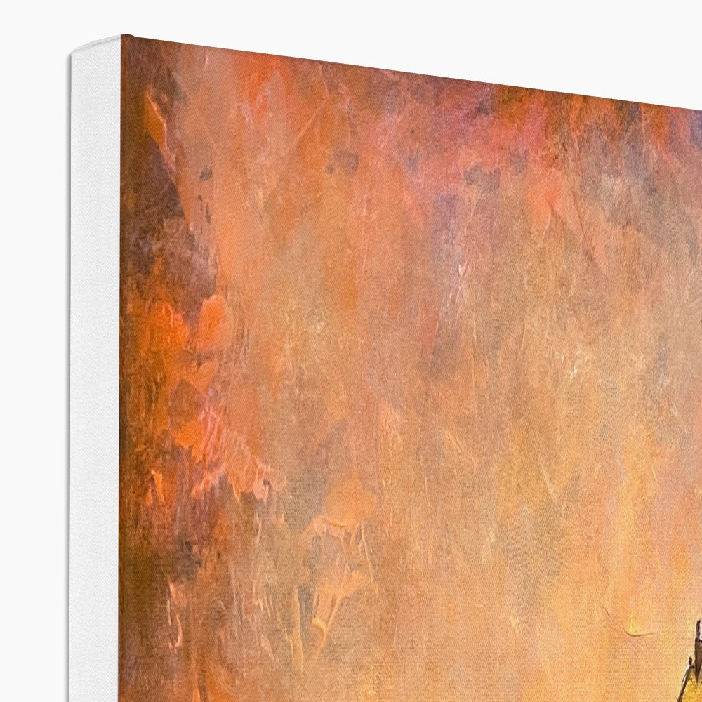Scottish Paintings - ' Duntrune Castle ' Canvas