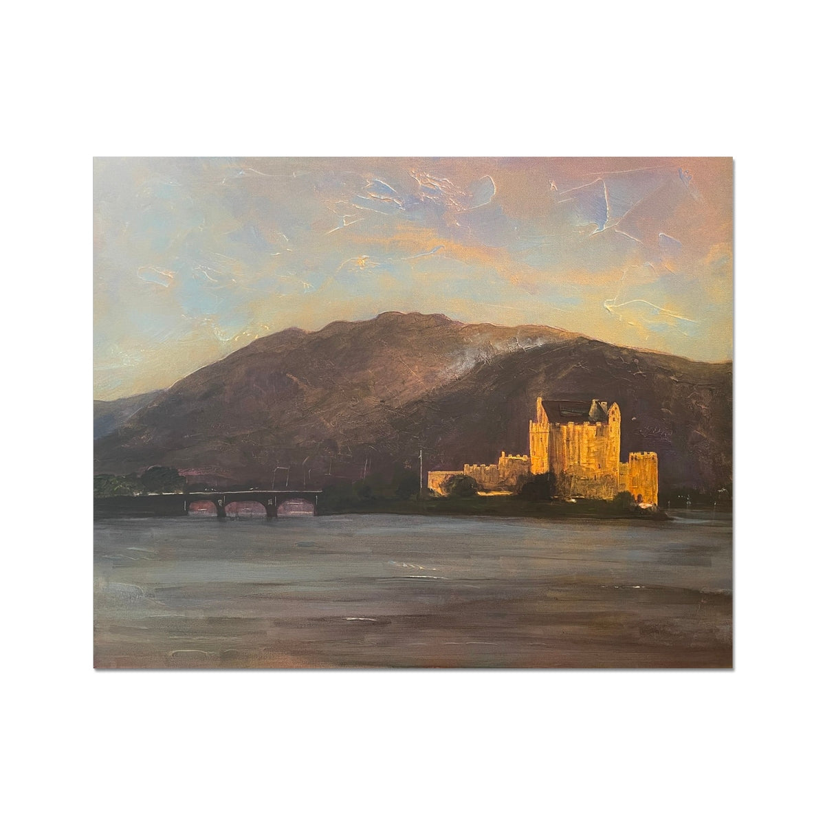 Scottish Paintings - ' Eilean Donan Castle ' Artist Proof Collector Print