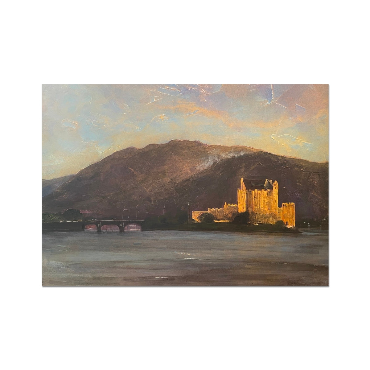 Scottish Paintings - ' Eilean Donan Castle ' Fine Art Print