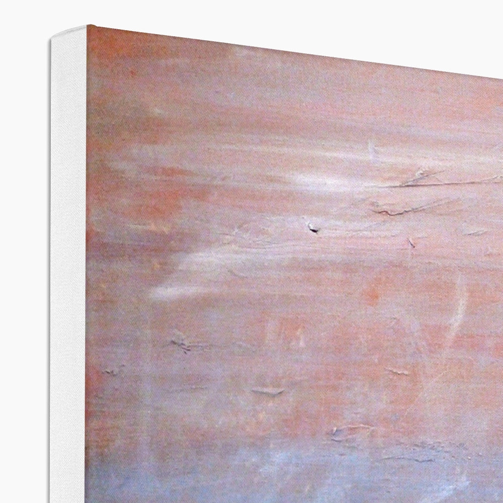 Scottish Paintings - ' Glasgow Harbour ' Canvas.