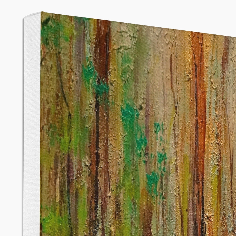Scottish Paintings - ' Highland Bluebells ' Canvas